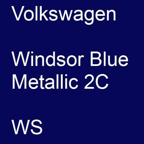 Volkswagen, Windsor Blue Metallic 2C, WS.